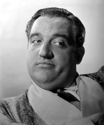 Laid Cregar, in a publicity still for Rings on Her Fingers (1942)